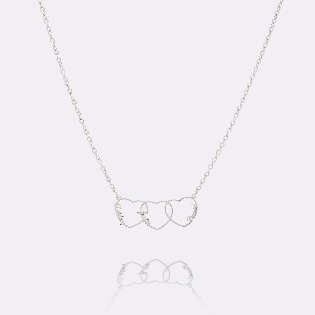 Personalized Heart Name Necklace