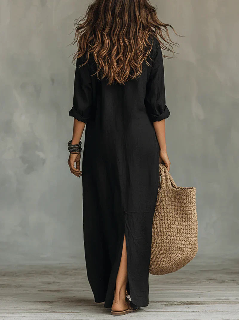 Willow | Elegantní Maxi Šaty s Lichotivou Siluetou