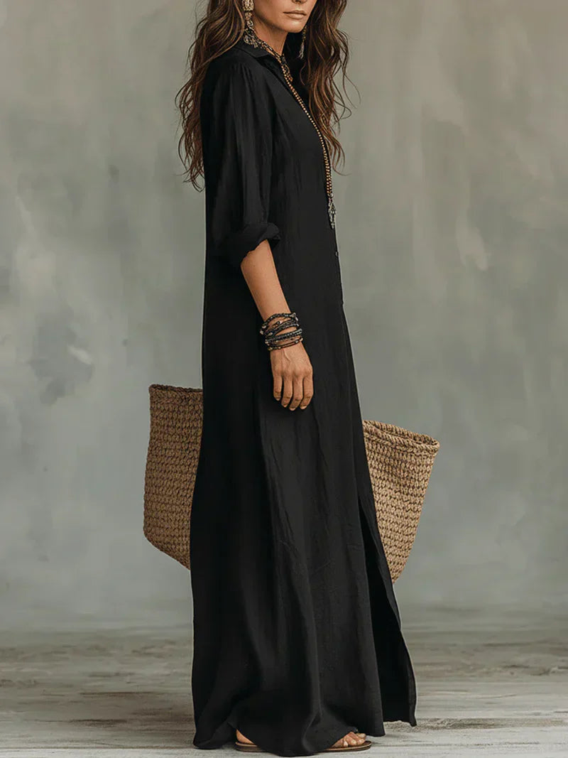 Willow | Elegantní Maxi Šaty s Lichotivou Siluetou